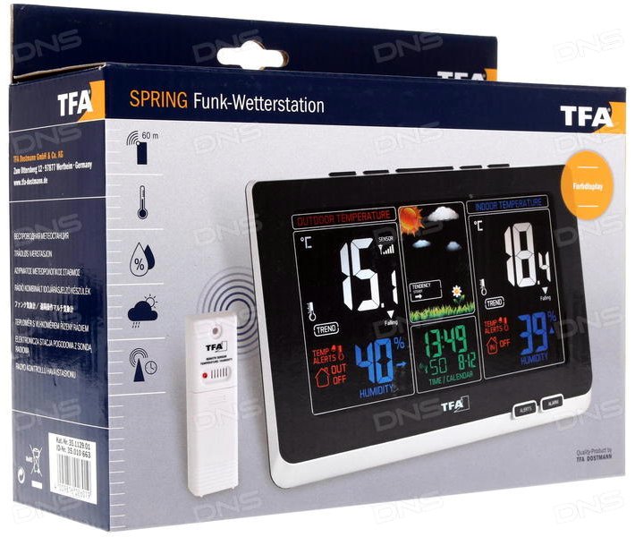 Sonde  livre avec la station TFA ou La Crosse technology