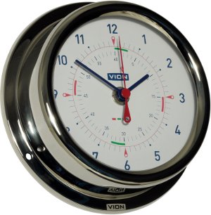 Horloge avec zones de silence