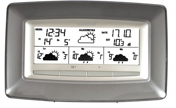 WD4005 Station Mto  -STAR METEO- prvisions  3 Jours format along LA CROSSE TECHNOLOGY