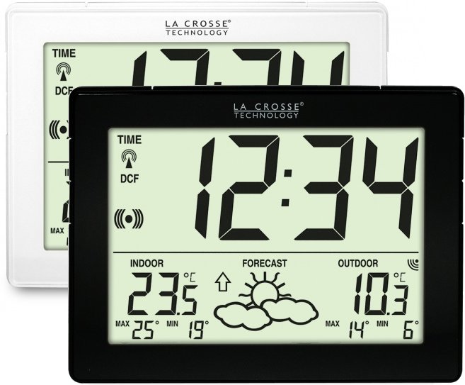 WS9180 Horloge et Station Météo  avec temprature extrieur sans fil LA CROSSE TECHNOLOGY